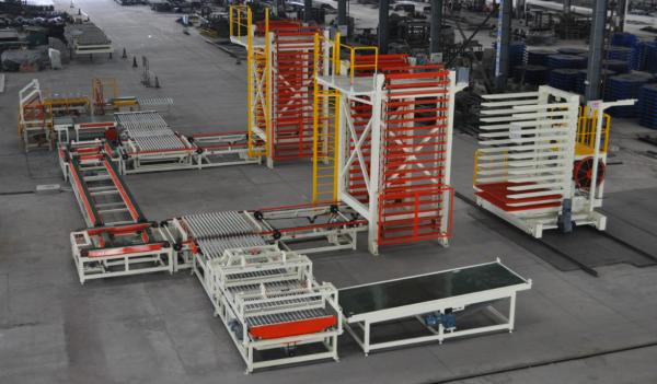 Custom Automatic Loading And Unloading System 220V 380V For Producing Floor Tiles
