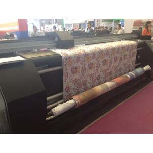 China Máquina de impressão da sublimação de pano com limpeza principal automática/manual supplier