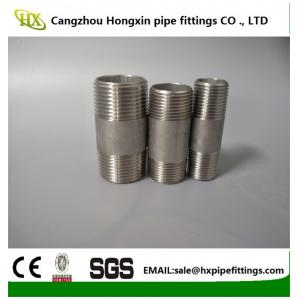 Steel pipe nipple,galvanized pipe nipple ，BSP NPT steel nipple HIGH QUATITY