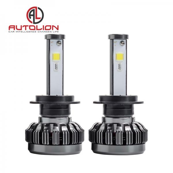 Pure Aluminum LED Car Headlight , h1 h3 h4 h7 H8 H9 h11 LED Headlamp Color