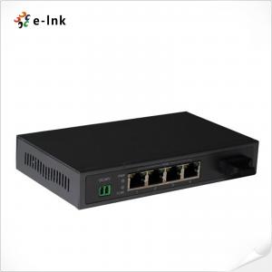 China 48V Power Over Ethernet Switch 10/100/1000 Mbps Fiber To Copper Web Managed Ethernet Switch supplier