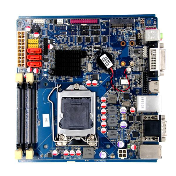 Чипсет Intel H61 Express ATX mini itx материнские платы 1155 8 * USB 2,0 порт DDR3 материнские платы для промышленных ноутбуков 3 * SATA2.0