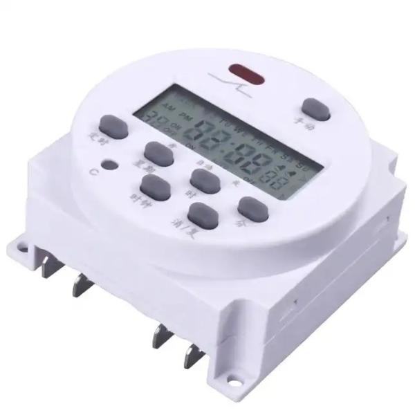 Interruptor de tiempo digital de 250 V CN101A Certificación CE con pantalla LCD