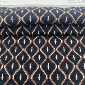 China Medium Jacquard Cable Knit Fabric Cloth Home Textile 49%R 24%N 24%P 3%SP 150CM 360GSM F01-051 supplier