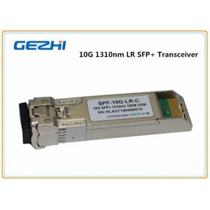 China 10km LR DDM 10G Optical Transceiver , LC optical fiber transceiver  SFP-10G-LR supplier