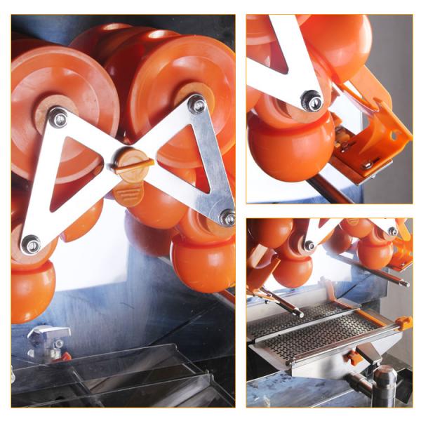 Machine orange automatique de presse-fruits de message publicitaire électrique