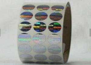China Honeycomb Security Hologram Sticker , Tamper Evident Labels Eco - Friendly  Material on sale 