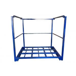 China Stackable Tyre Steel Tube Pallet Stillages Boxes Cages For Warehouse supplier