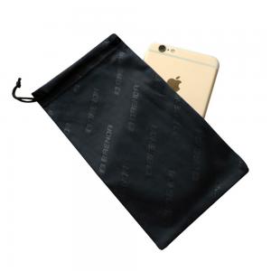 China Rectangle 220gsm Microfiber Phone Pouch Anti Radiation For Mobile Phone Protection supplier