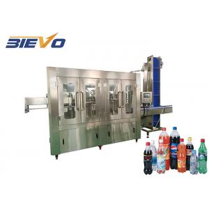 China 3500bph 8 Degree 500ml  PET Soda Filling Machine supplier