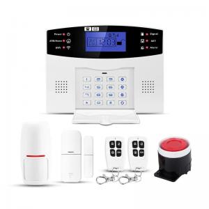 China TUYA WIFI GSM /SMS Home Security Alarm System wiht Door Sensor/PIR Detector/Srien and Controller supplier
