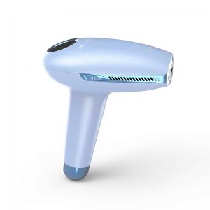 China Ice Cooling 5 Levels Portable Home IPL Hair Removal Handheld Lady Epilator with Spare Parts supplier