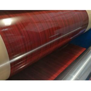 0.4-2.5mm PVDF Wood Grain Coated Aluminum Coil 50 years warranty For Exterior Wall Decoration