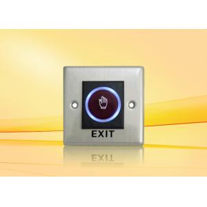 Waterproof Push button exit switch For Access Control With Hand - Shaped Symbol