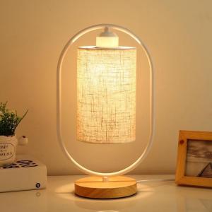 China Chinese Style Table Lamp Bedroom Bedside Lights Vintage Wooden table lamp(WH-MTB-101) supplier