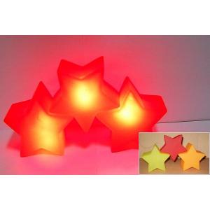 Luminous LED Flashing Star / Light Up Flowers Toy Non Phthalates Tea Light