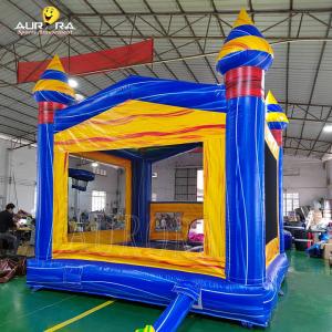 Blue Marble Inflatable Bouncy Castle PVC Commercial Bounce House Jumping Castle