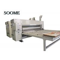 China Corrugated Box Printing Die Cutting Flexo Printer Slotter Die Cutter for Packaging on sale