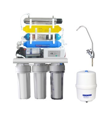 China Tensão Eco do sistema 220v da filtragem da água da osmose reversa da fase do plástico 7 - amigável supplier
