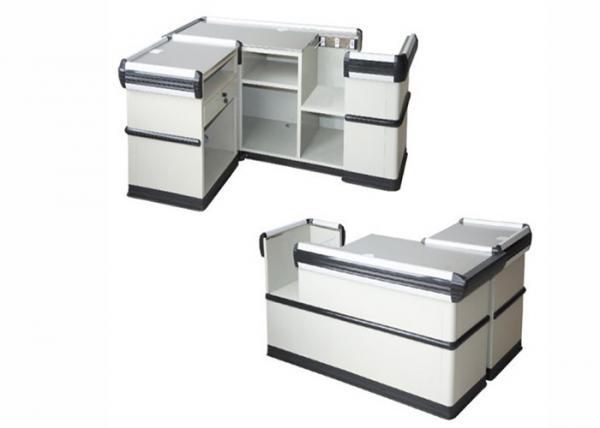 Modern Cash Register Checkout Counter With Firm And Stable Structure