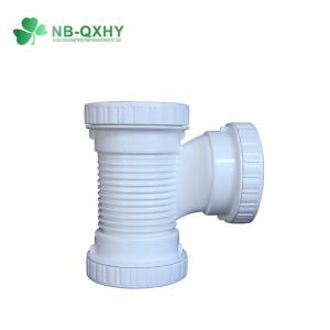 China NB-QXHY PVC/UPVC Lateral Drain Dwv Tee 90°Cross Pipe Fitting with EPDM Rubber Band supplier