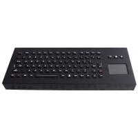 China Movable black illuminated Industrial Keyboard With Touchpad Desktop version on sale