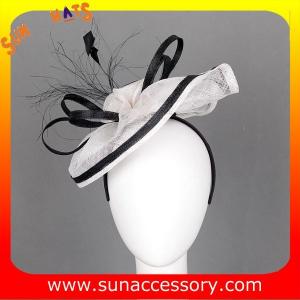 China 0911 fashion  sinamay  hair fascinators caps for ladies  ,Fancy Sinamay fascinator  from Sun Accessory supplier