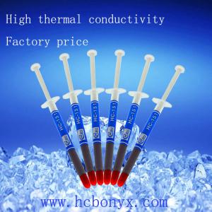 China High thermal conductivity large needle grey cpu thermal grease on sale 