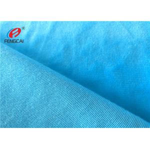 China 100% Plush Blue Velvet Upholstery Fabric For Car Seat / Sofa Cover / Toy supplier