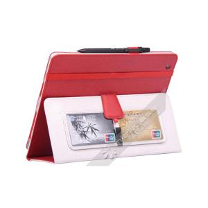 China Smart Polyurethane iPad Case with Pen Slot for iPad 2/ the New iPad, Micro Fiber Interior wholesale