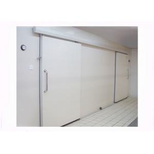 China Pu 100mm Sandwich Cold Storage Doors , Insulated Door Panels Polyurethane Core Material  cold room for sale supplier