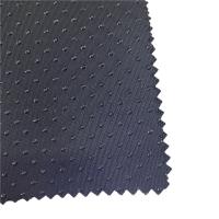 China 150gsm Thickness Polyester Twill Silicone Dot Coated Fabric for Baby Shoes and Pets Bed on sale
