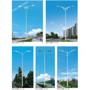 China 10Meter city roadgalvanized shockproof double arm Q235 steel 250W high pressure sodium lamp street light supplier