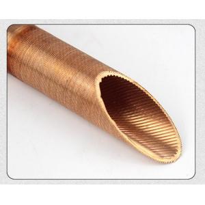 Low Fin Inner Grooved Copper Tube for Air Conditioning fintubes Fin Copper Tube Fin Heating Tube