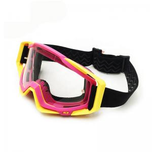 China UV Protective Dirt Bike Riding Goggles TPU Frame Off Road Motorcycle Using supplier
