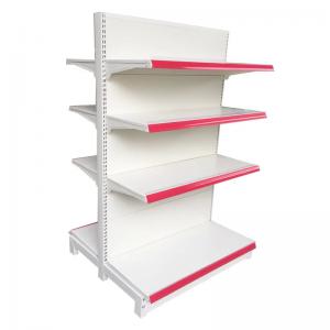 Supermarket Shelf Gondola Supermarket Rack Store Shelf For Sale Light Duty Steel Layer Style Sets Storage