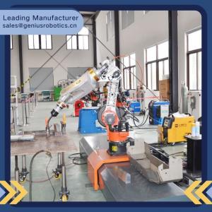 China Compact Pipe Mig Welding Manipulator Positioners Motorized Adjustable Linkage Control Precise supplier