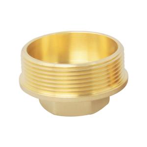 Brass Male Flanged Plug  1/4" Brass Fittings For Gasoline