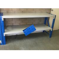 China Low Carbon Rolled Steel Heavy Duty Storage Shelves For Garage 500-2000KG Capacity on sale