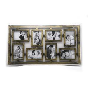 Vintage Style Gallery Wall Photo Frames , Plastic Multi Picture Frames