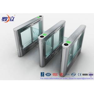 China RFID Card Reader Pedestrian Barrier Gate Access Control System DC24V Brush Motor supplier