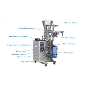 China Máquina de Sugar Packing da vara do saquinho, máquina de embalagem do grânulo do café instantâneo, máquina de embalagem do café instantâneo (3in1) supplier