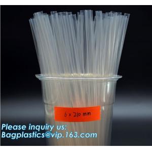 China PLA drinking straws made of cornstarch, 100% biodegradable , protecting environment will substitute traditional polyprop supplier