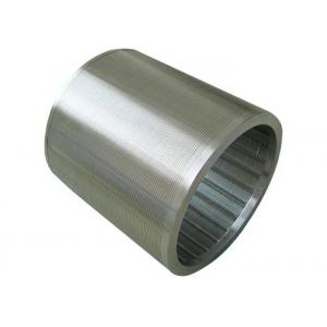 Petroleum Industry Wedge Wire Screen Cylinder High Strength And Open Area