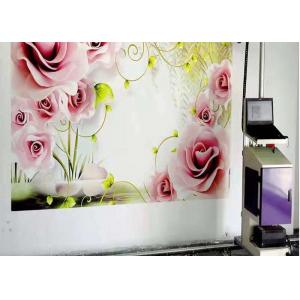 3D 5D Vertical Wall Inkjet Printer CMYK 600w With Wheel