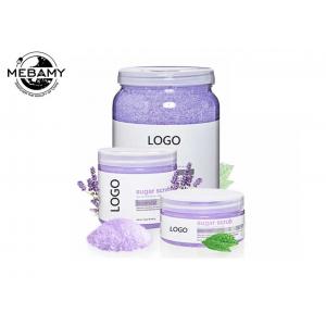 Lavender Mint Sugar Body Scrub Spearmint Oils Relieving Stress / Anxiety