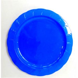 7.25 Inch Ps Plate With Rim Custom Hot Sale Edible Dinner Party Candy Color Dishes Easy To Use