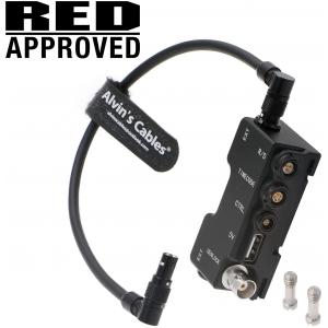 RED APPROVED Breakout-Box For RED-Komodo| V-Raptor Camera EXT 9-Pin To Run-Stop|Timecode|CTRL|5V USB| Genlock-BNC B-Box