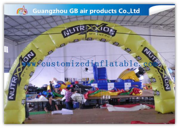 Pvc Tarpaulin Inflatable Tire Arch Promotion For Tyre Entrance Arch