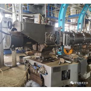 China 2TPH 3TPH Hot Feed Extruder Machine 110kw Lab Scale Twin Screw Extruder supplier